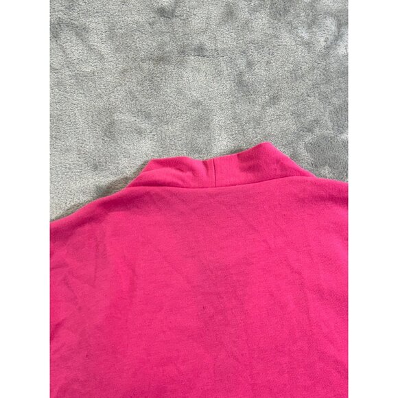 Skhoop Shirt Women's Small pink sleeveless V-Neck blouse NWT and Necklace - Picture 9 of 10